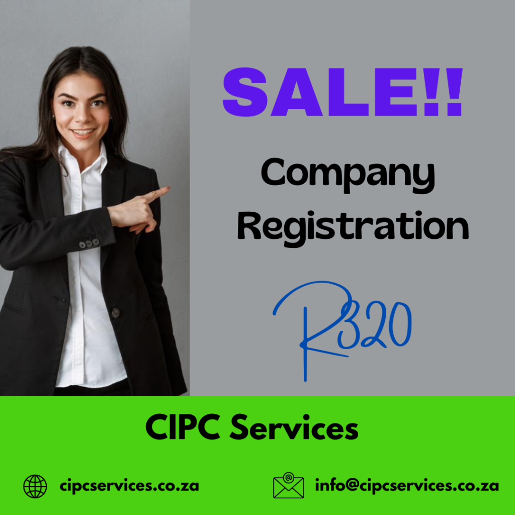 Sale company registration